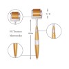 Derma Roller (Gold Plated) Needles Size Available 0.5mm, 1mm, 1.5mm
